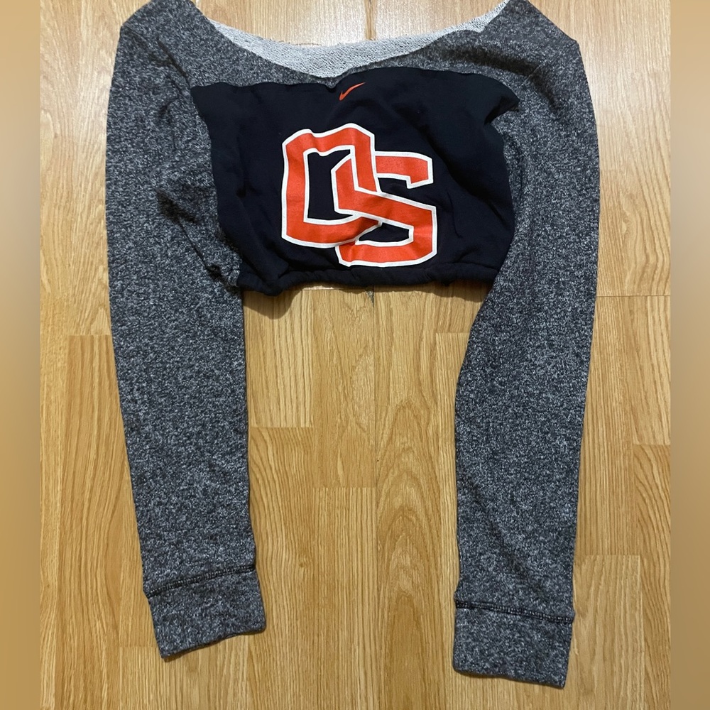 Oregon State vintage cropped sweatshirt
